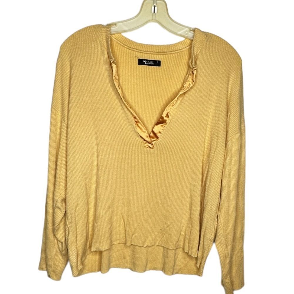 Michael Lauren Yellow Shirt NWOT